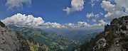 39 Canalone a precipizio sulla Val del Riso